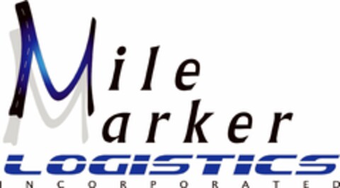 MILE MARKER LOGISTICS INCORPORATED Logo (USPTO, 01/15/2009)