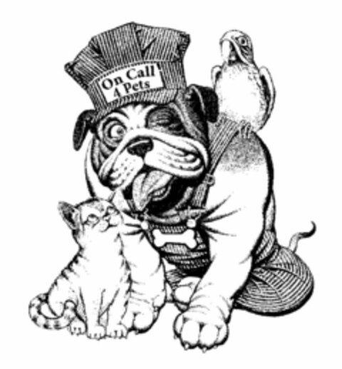 ON CALL 4 PETS Logo (USPTO, 26.05.2009)