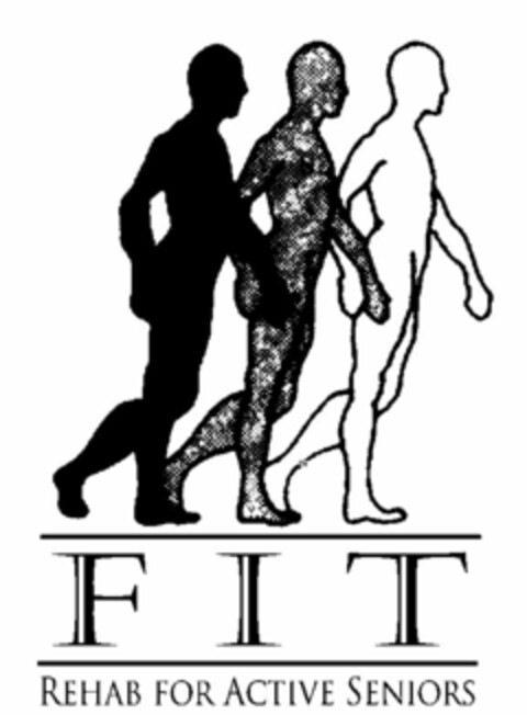 FIT REHAB FOR ACTIVE SENIORS Logo (USPTO, 28.08.2009)