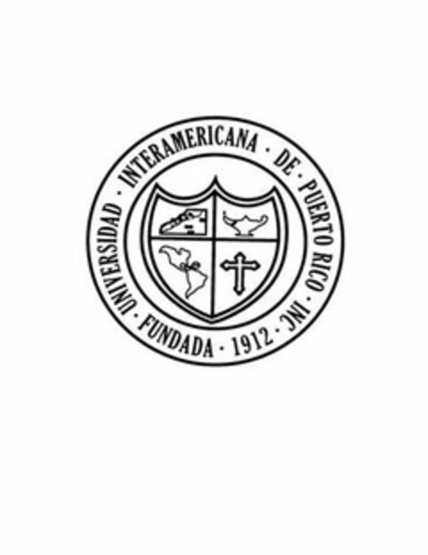 INTERAMERICANA DE PUERTO RICO INC 1912 FUNDADA UNIVERSIDAD Logo (USPTO, 05.05.2010)