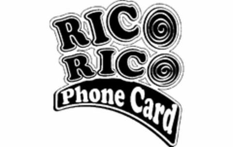 RICO RICO PHONE CARD Logo (USPTO, 27.07.2010)