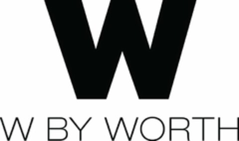 W W BY WORTH Logo (USPTO, 31.08.2011)