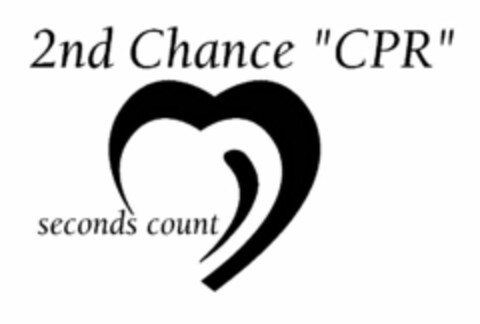 2ND CHANCE "CPR" SECONDS COUNT Logo (USPTO, 09.02.2012)