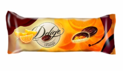 DELICJE ORANGE Logo (USPTO, 07/26/2012)