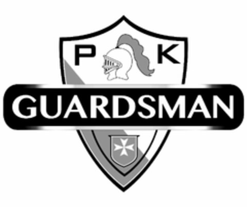 P K GUARDSMAN Logo (USPTO, 28.03.2014)