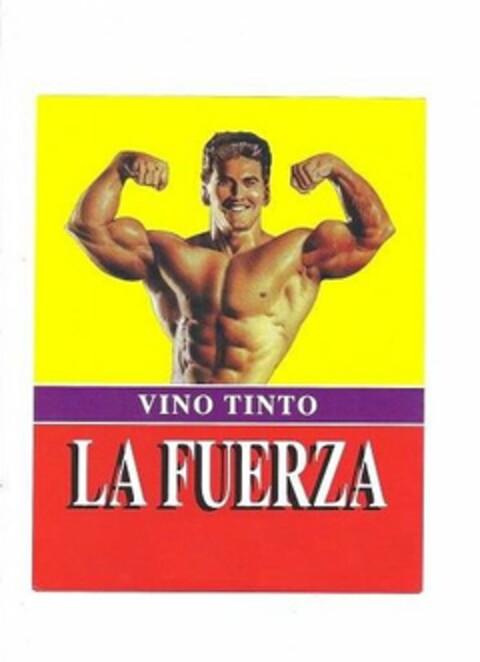 VINO TINTO LA FUERZA Logo (USPTO, 04/16/2014)