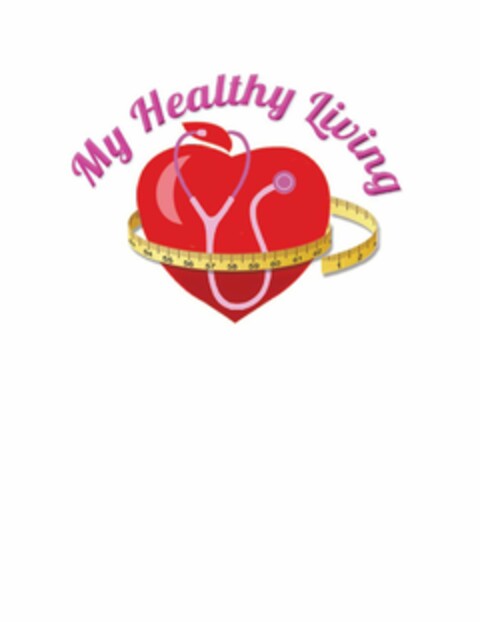 MY HEALTHY LIVING Logo (USPTO, 14.08.2014)