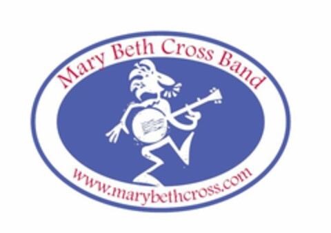 MARY BETH CROSS BAND WWW.MARYBETHCROSS.COM Logo (USPTO, 01.12.2014)