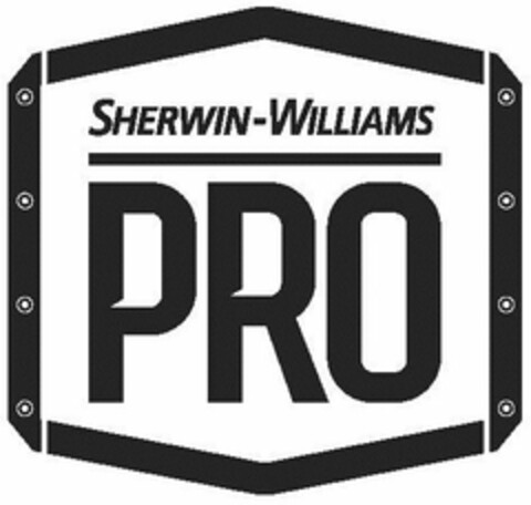 SHERWIN-WILLIAMS PRO Logo (USPTO, 03/18/2015)