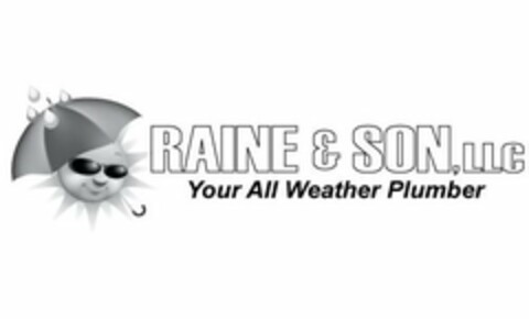 RAINE & SON, LLC YOUR ALL WEATHER PLUMBER Logo (USPTO, 03.06.2015)