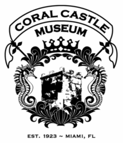 CORAL CASTLE MUSEUM EST. 1923 ~ MIAMI, FL Logo (USPTO, 02.09.2015)