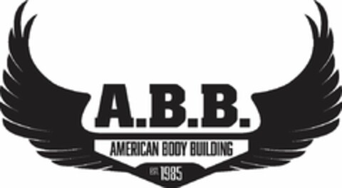 A.B.B. AMERICAN BODY BUILDING EST. 1985 Logo (USPTO, 09/30/2015)