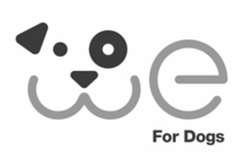 WE FOR DOGS Logo (USPTO, 15.04.2016)
