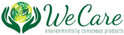 WE CARE ENVIRONMENTALLY CONSCIOUS PRODUCTS Logo (USPTO, 06/10/2016)