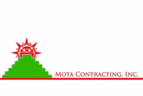 MOTA CONTRACTING, INC. Logo (USPTO, 01.09.2016)