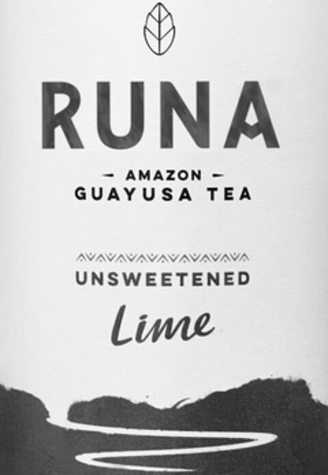 RUNA AMAZON GUAYUSA TEA UNSWEETENED LIME Logo (USPTO, 09/16/2016)