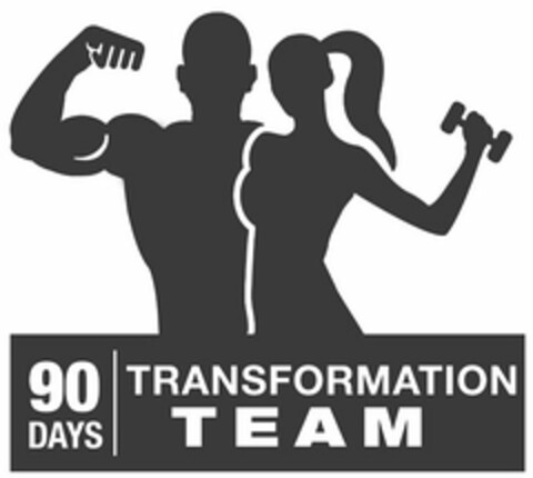 90 DAYS TRANSFORMATION TEAM Logo (USPTO, 04.01.2017)