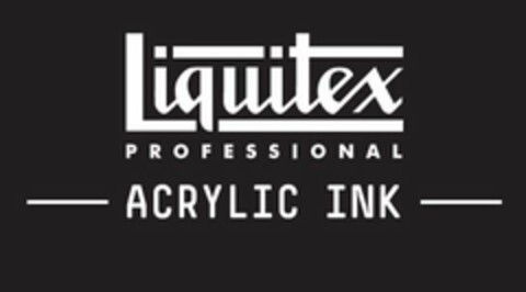 LIQUITEX PROFESSIONAL ACRYLIC INK Logo (USPTO, 22.08.2017)