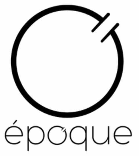 ÉPOQUE Logo (USPTO, 08/24/2017)