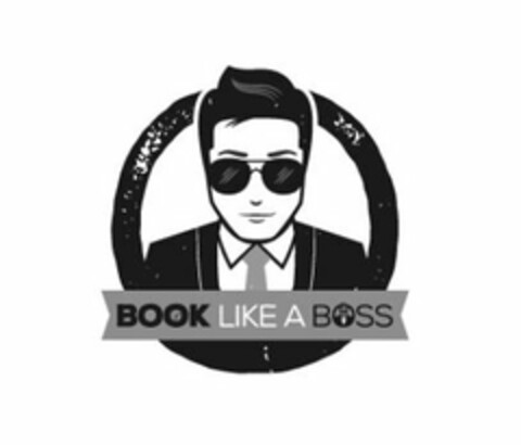 BOOK LIKE A BOSS Logo (USPTO, 14.09.2017)