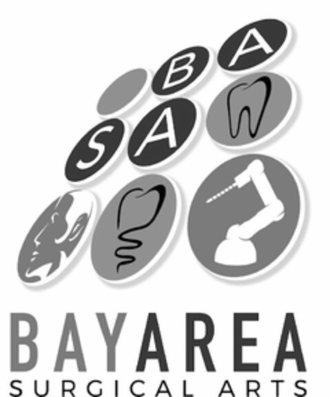 BASA BAY AREA SURGICAL ARTS Logo (USPTO, 15.09.2017)