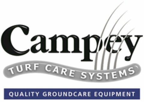 CAMPEY TURF CARE SYSTEMS QUALITY GROUNDSCARE EQUIPMENT Logo (USPTO, 11.10.2017)