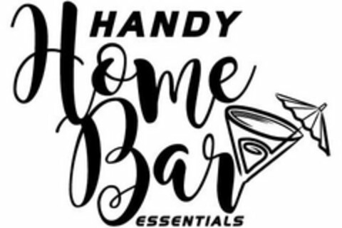 HANDY HOME BAR ESSENTIALS Logo (USPTO, 02/28/2018)