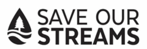 SAVE OUR STREAMS Logo (USPTO, 05/16/2018)