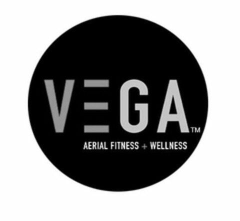 VEGA AERIAL FITNESS + WELLNESS Logo (USPTO, 22.05.2018)