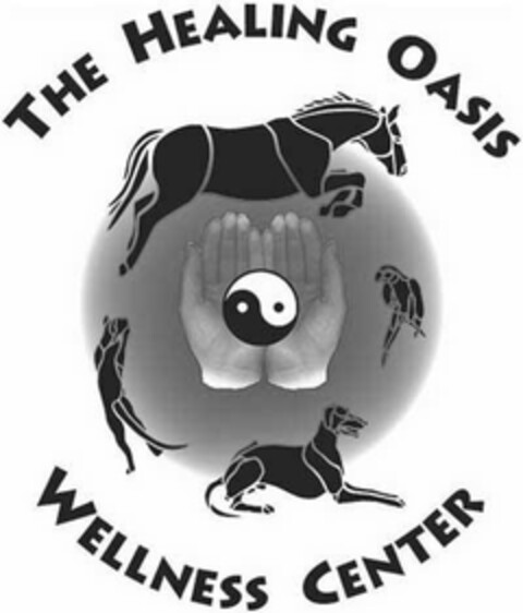 THE HEALING OASIS WELLNESS CENTER Logo (USPTO, 31.07.2018)