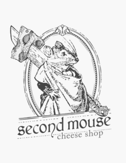 SECOND MOUSE CHEESE SHOP Logo (USPTO, 24.12.2018)