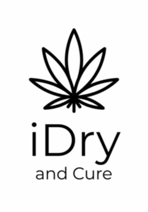 IDRY AND CURE Logo (USPTO, 03/27/2019)