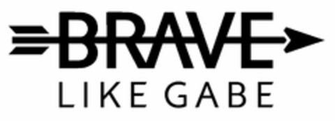 BRAVE LIKE GABE Logo (USPTO, 06/25/2019)