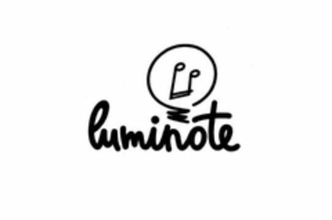 LUMINOTE Logo (USPTO, 02/14/2020)