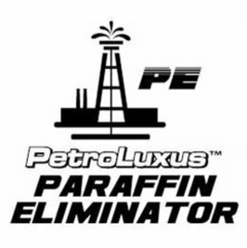 PE PETROLUXUS PARAFFIN ELIMINATOR Logo (USPTO, 04.03.2020)