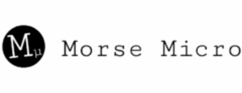 M MORSE MICRO Logo (USPTO, 27.03.2020)