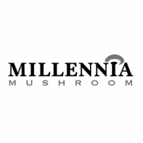 MILLENNIA MUSHROOM Logo (USPTO, 10.04.2020)
