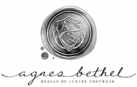 AGNES BETHEL REBELS OF LUXURY FOOTWEAR Logo (USPTO, 07/27/2020)