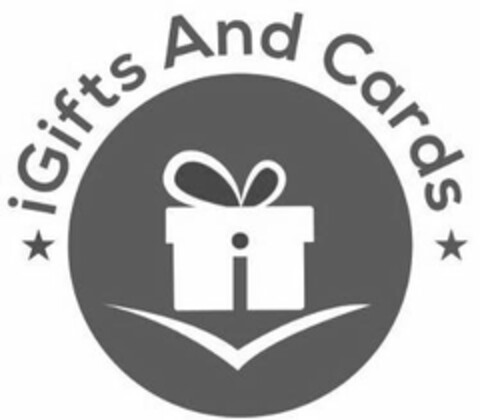IGIFTS AND CARDS Logo (USPTO, 30.07.2020)