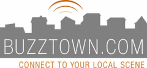 BUZZTOWN.COM CONNECT TO YOUR LOCAL SCENE Logo (USPTO, 28.04.2009)