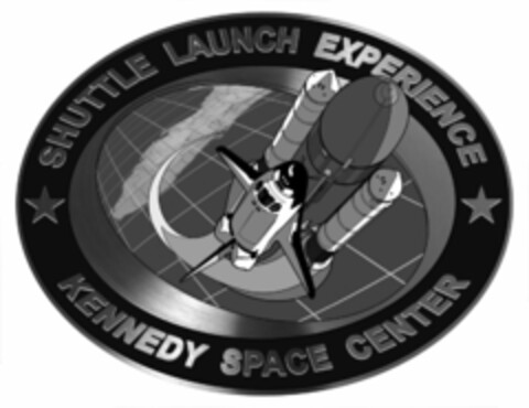 SHUTTLE LAUNCH EXPERIENCE KENNEDY SPACE CENTER Logo (USPTO, 01.09.2009)
