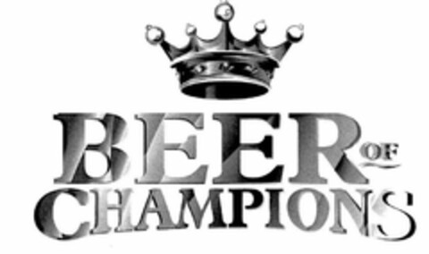 BEER OF CHAMPIONS Logo (USPTO, 27.03.2010)