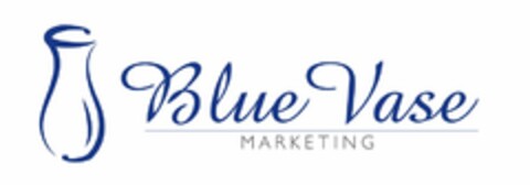 BLUE VASE MARKETING Logo (USPTO, 10/18/2010)