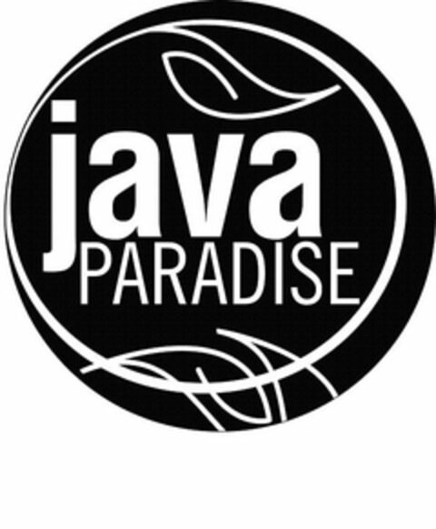 JAVA PARADISE Logo (USPTO, 11/04/2010)