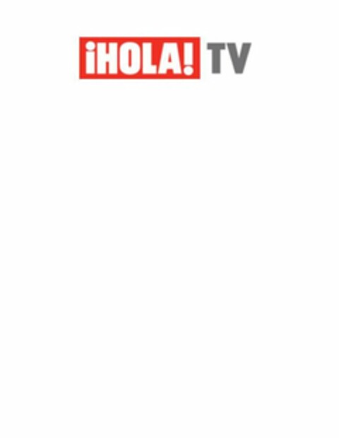 ¡HOLA! TV Logo (USPTO, 06.09.2011)