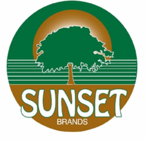 SUNSET BRANDS Logo (USPTO, 04.11.2011)