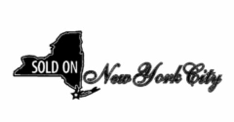 SOLD ON NEW YORK CITY Logo (USPTO, 11/10/2011)