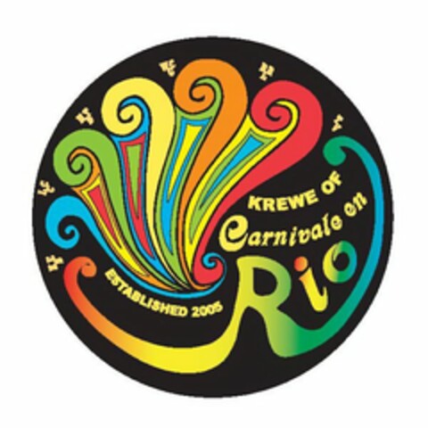 KREWE OF CARNIVALE EN RIO ESTABLISHED 2005 Logo (USPTO, 12/08/2011)