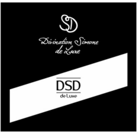 SD DIVINATION SIMONE DE LUXE DSD DE LUXE Logo (USPTO, 28.12.2011)