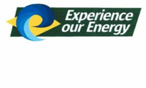 EXPERIENCE OUR ENERGY Logo (USPTO, 05/30/2012)